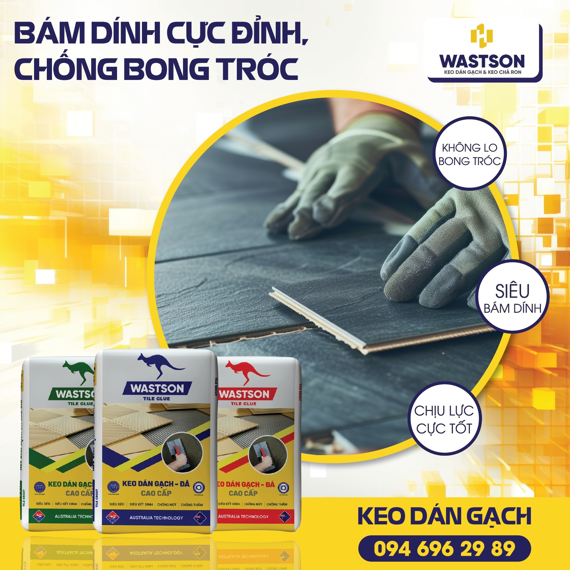 Keo dán gạch Vairo