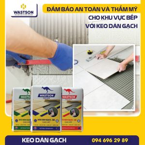 Keo dán gạch Laika ngoại thất cao cấp