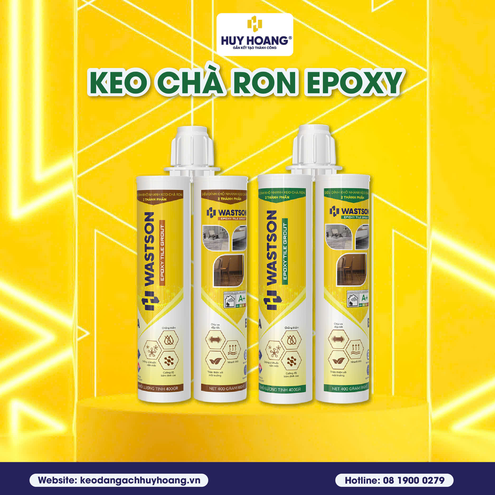 Keo chà ron Epoxy