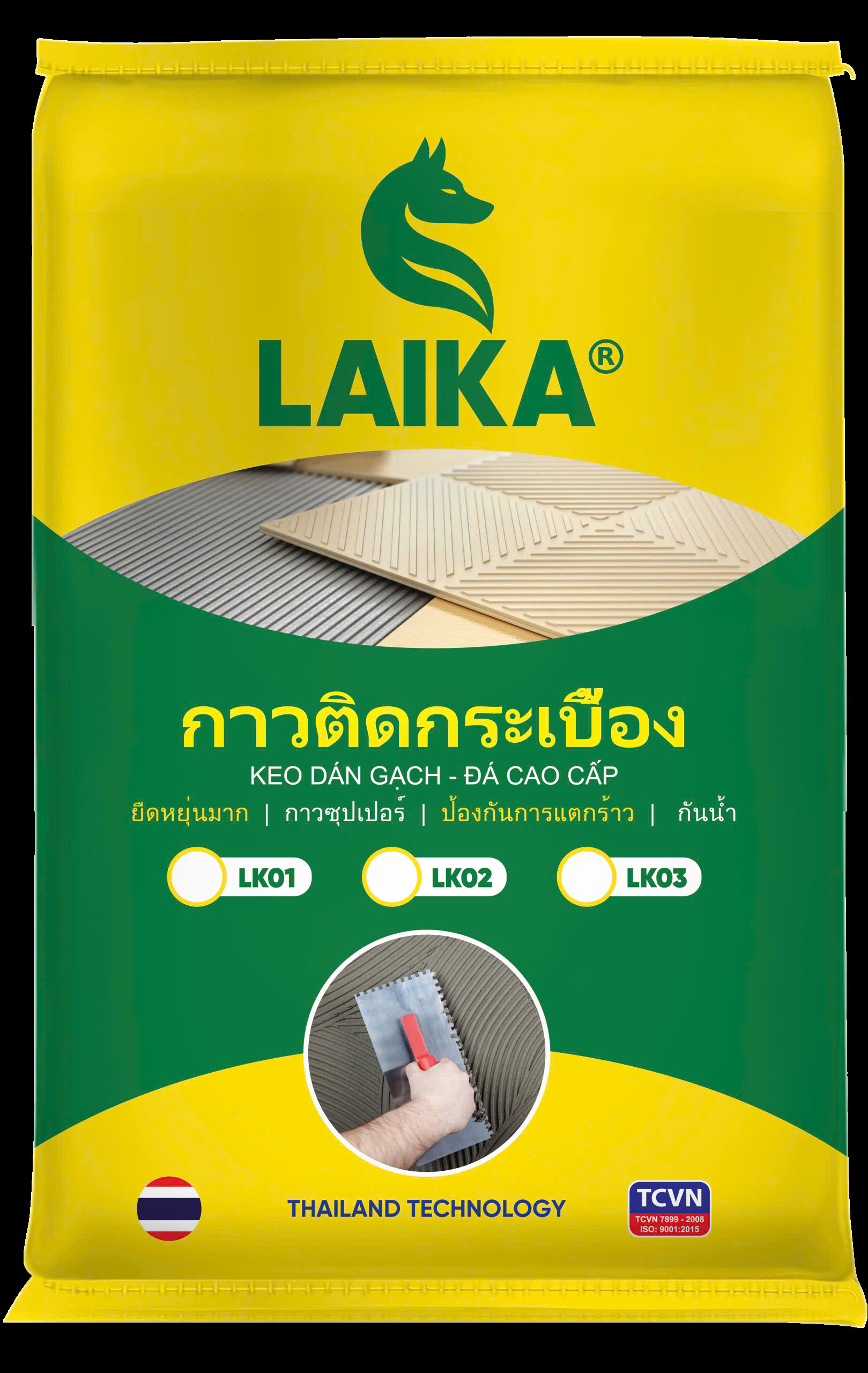 Keo dán gạch - đá LAIKA Premium